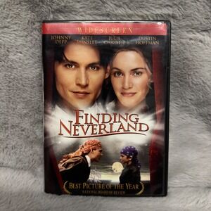 Finding Neverland DVD Widescreen Johnny Depp Kate Winslet Movie Film